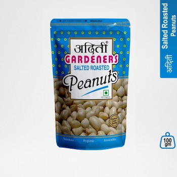 Adity Gardeners Salted Roasted Peanuts 100 gm